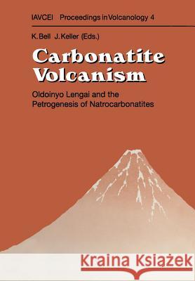 Carbonatite Volcanism: Oldoinyo Lengai and the Petrogenesis of Natrocarbonatites Bell, Keith 9783642791840 Springer