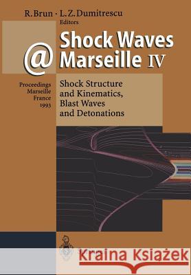 Shock Waves @ Marseille IV: Shock Structure and Kinematics, Blast Waves and Detonations Brun, Raymond 9783642795343 Springer