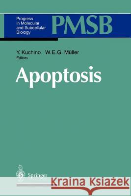 Apoptosis Y. Kuchino W. E. G. M 9783642798528 Springer