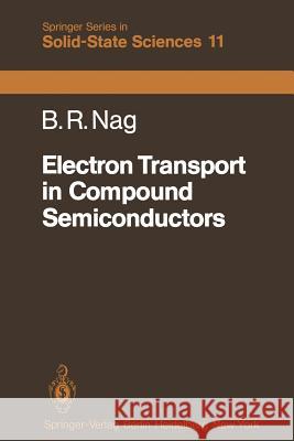 Electron Transport in Compound Semiconductors B.R. Nag 9783642814181 Springer-Verlag Berlin and Heidelberg GmbH & 