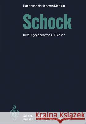 Schock G. Riecker 9783642820779 Springer