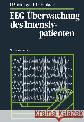 Eeg-Überwachung Des Intensivpatienten Pichlmayr, Ina 9783642832895 Springer