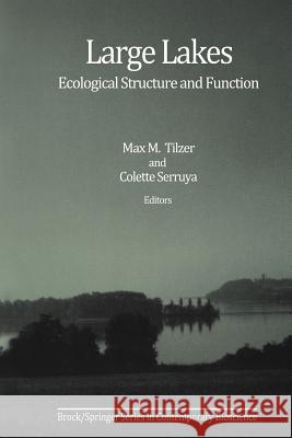 Large Lakes: Ecological Structure and Function Tilzer, Max M. 9783642840791 Springer