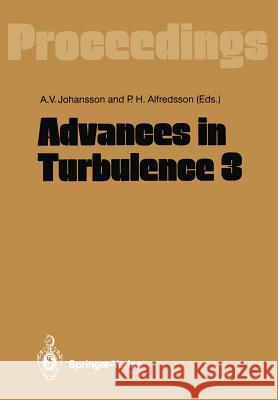 Advances in Turbulence 3: Proceedings of the Third European Turbulence Conference Stockholm, July 3-6, 1990 Johansson, Arne V. 9783642844010 Springer