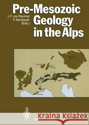 Pre-Mesozoic Geology in the Alps J. F. V. Raumer Franz Neubauer 9783642846427 Springer