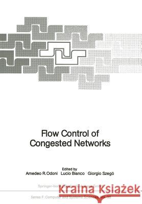Flow Control of Congested Networks Amedeo R Lucio Bianco Giorgio Szego 9783642867286 Springer