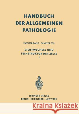 Stoffwechsel Und Feinstruktur Der Zelle I Büchner, Franz 9783642882777