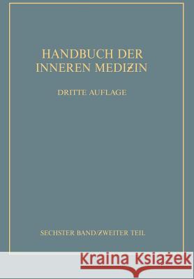 Konstitution - Idiosynkrasien Stoffwechsel Und Ernährung: Sechster Band / Zweiter Teil Bürger, M. 9783642888595 Springer