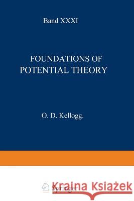 Foundations of Potential Theory  9783642889950 Springer