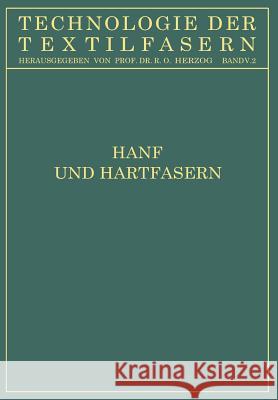 Hanf Und Hartfasern O. Heuser P. Konig O. Wagner 9783642891595 Springer