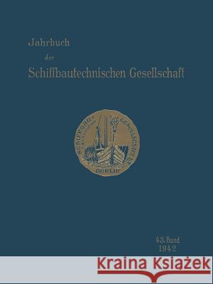 Jahrbuch Der Schiffbautechnischen Gesellschaft: Im Fachverband 