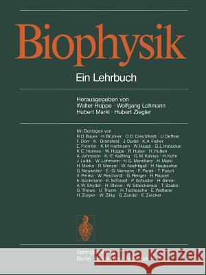 Biophysik: Ein Lehrbuch Hoppe, W. 9783642962998 Springer