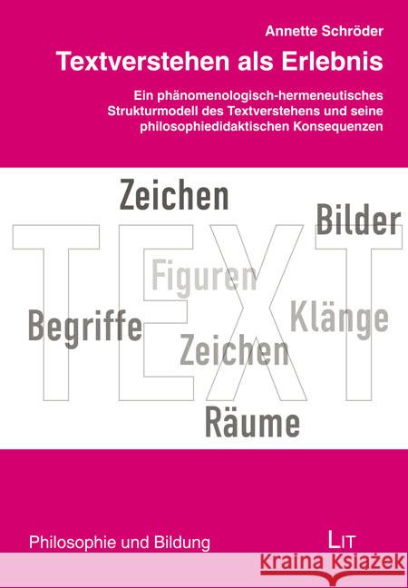 Textverstehen als Erlebnis Schröder, Annette 9783643153418