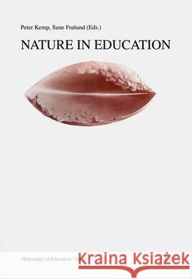 Nature in Education Peter Kemp Sune Frolund 9783643905482