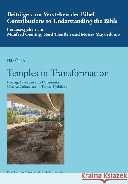 TEMPLES IN TRANSFORMATION FILIP CAPEK 9783643913982