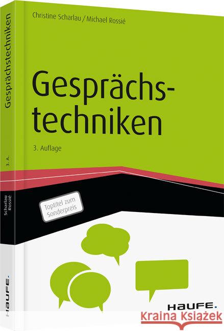 Gesprächstechniken Scharlau, Christine; Rossié, Michael 9783648086735