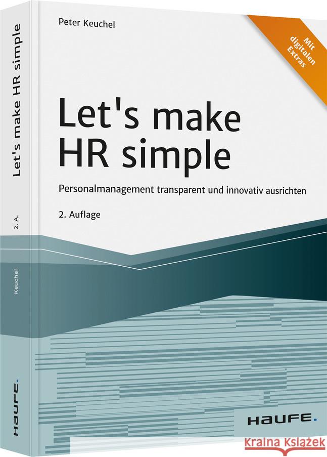Let's make HR simple Keuchel, Peter 9783648155356 Haufe-Lexware