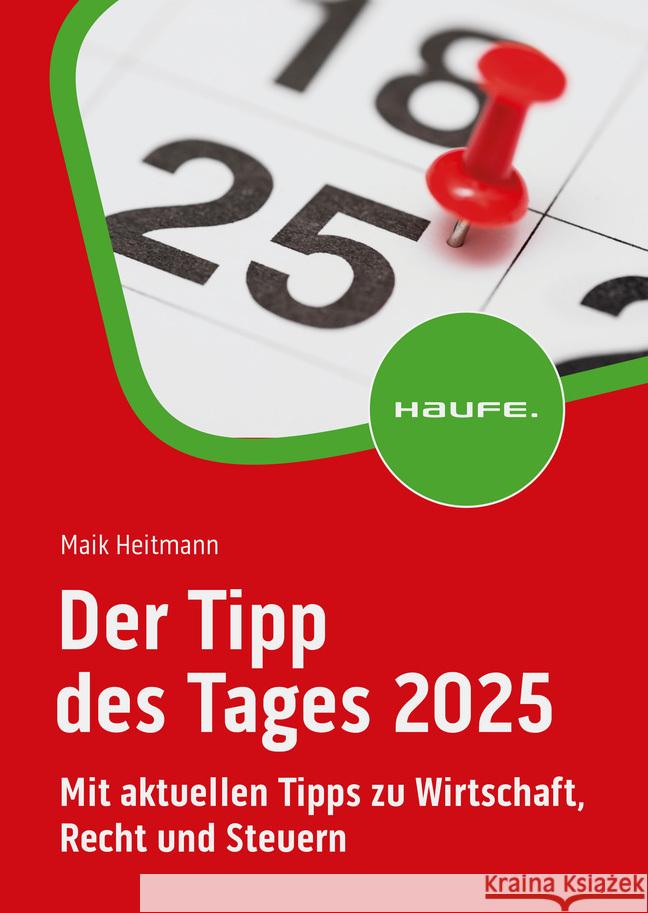 Der Tipp des Tages 2025 Heitmann, Maik 9783648177327