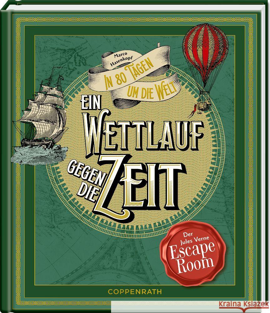 Ein Wettlauf gegen die Zeit. Der Jules-Verne-Escape-Room Hasenkopf, Marco 9783649644675 Coppenrath, Münster