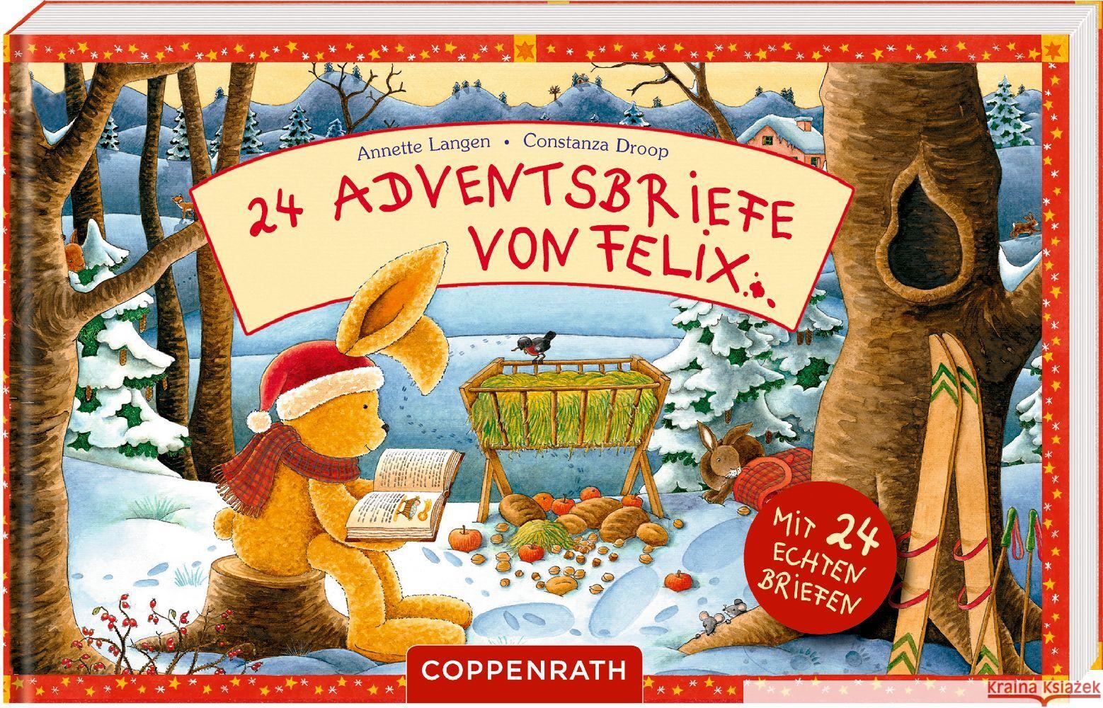 Brief-Adventskalenderbuch - 24 Adventsbriefe von Felix Langen, Annette 9783649646303