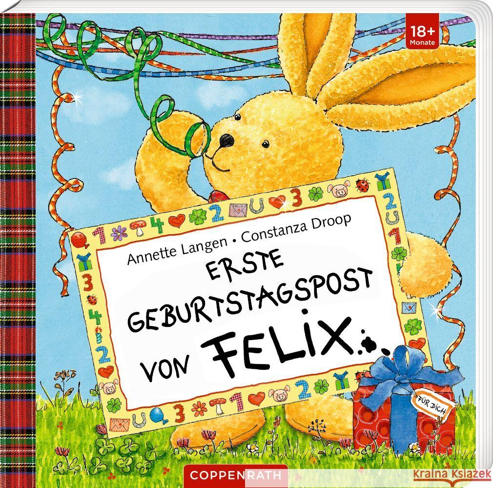 Erste Geburtstagspost von Felix Langen, Annette 9783649646754 Coppenrath, Münster