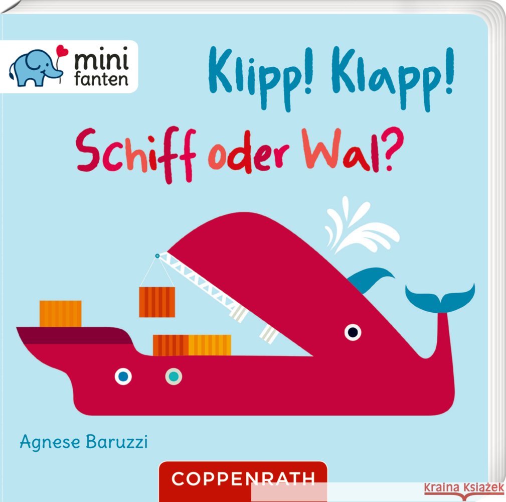Klipp! Klapp! Schiff oder Wal? Madouche, Anna 9783649651161 Coppenrath, Münster