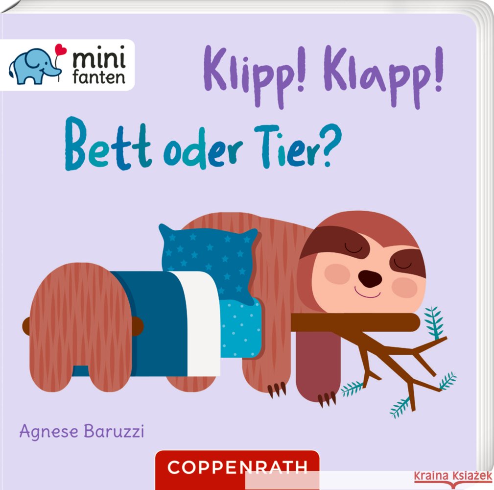 Klipp! Klapp! Bett oder Tier? Madouche, Anna 9783649651178 Coppenrath, Münster