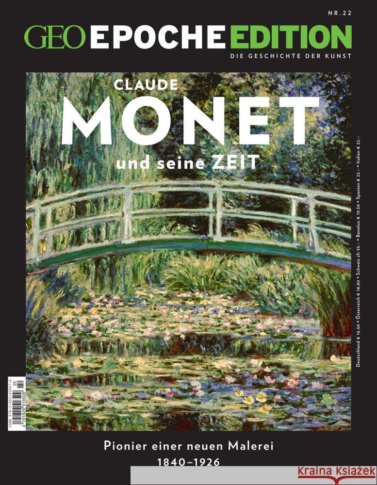 GEO Epoche Edition - Monet und seine Zeit Schröder, Jens, Wolff, Markus 9783652009478