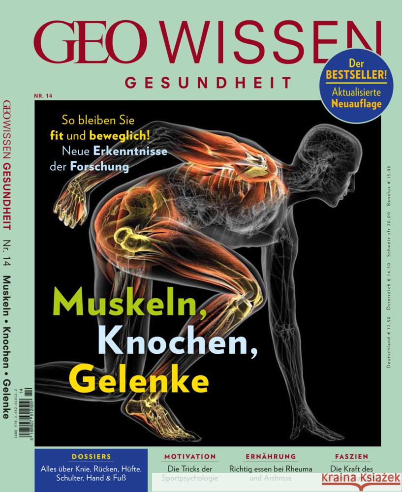 GEO Wissen Gesundheit - Muskeln, Knochen, Gelenke Schaper, Michael 9783652010122