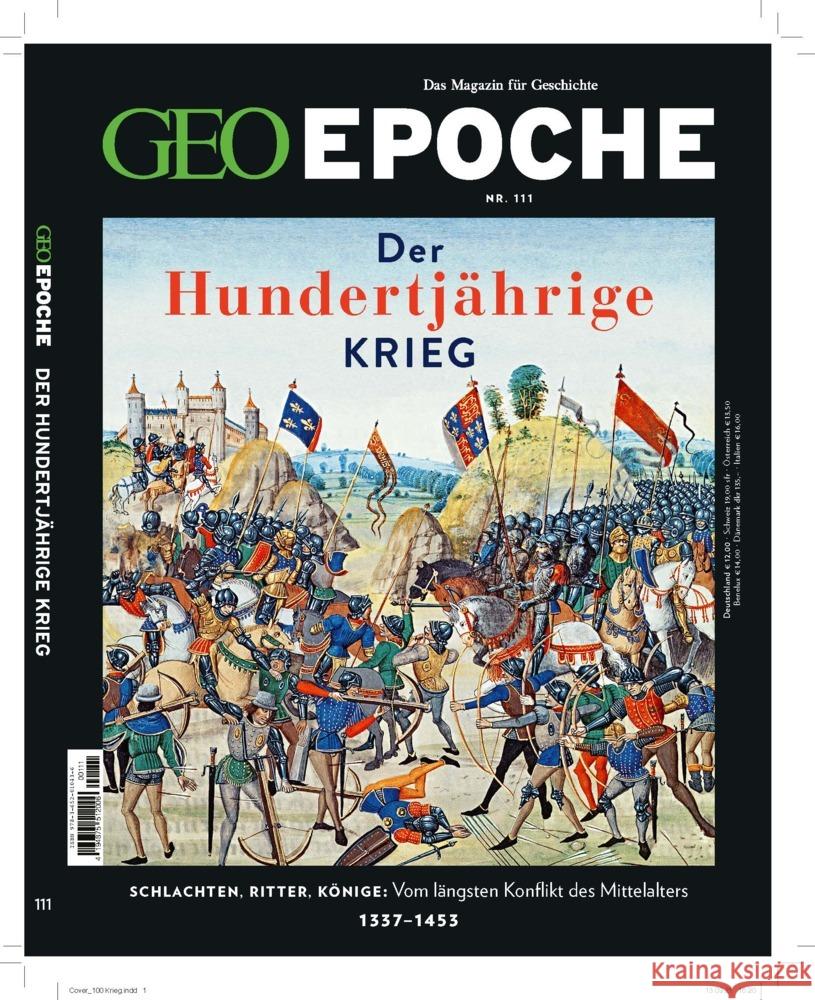 GEO Epoche / GEO Epoche 111/2021 - Der Hundertjährige Krieg Schröder, Jens, Wolff, Markus 9783652010436 Gruner & Jahr