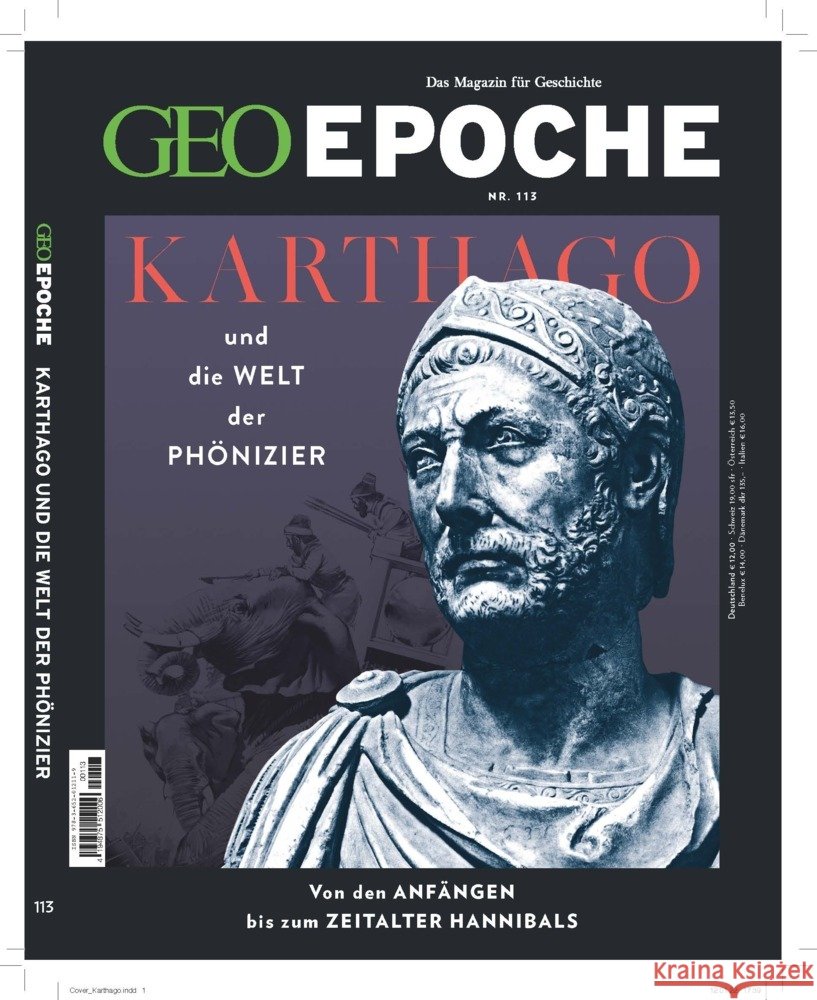 GEO Epoche / GEO Epoche 113/2022 - Karthago Schröder, Jens, Wolff, Markus 9783652012119 Mairdumont
