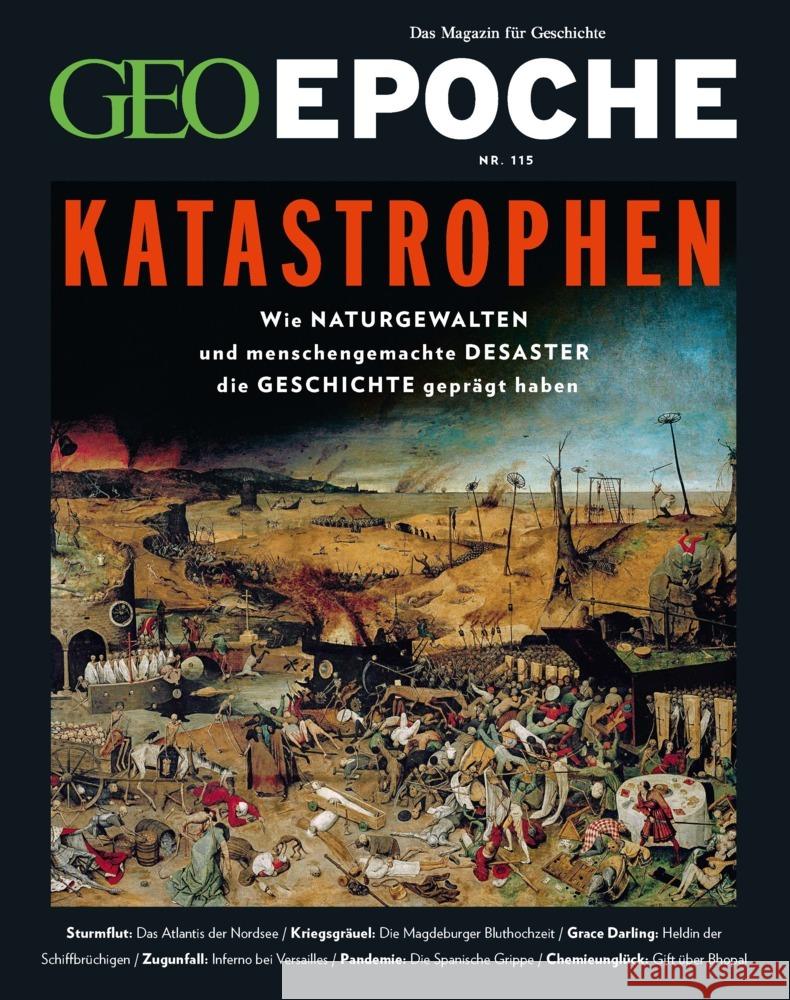 GEO Epoche (mit DVD) / GEO Epoche mit DVD 115/2022 - Katastrophen Schröder, Jens, Wolff, Markus 9783652012195 Gruner + Jahr