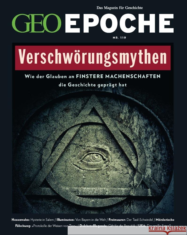 GEO Epoche / GEO Epoche 119/2023 - Verschwörungsmythen Schröder, Jens, Wolff, Markus 9783652012669