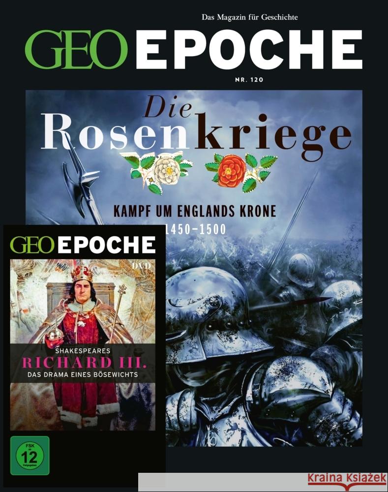 GEO Epoche (mit DVD) / GEO Epoche mit DVD 120/2023 - Die Rosenkriege Schröder, Jens, Wolff, Markus 9783652012737