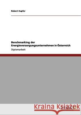 Benchmarking der Energieversorgungsunternehmen in Österreich Hupfer, Robert 9783656056065 Grin Verlag