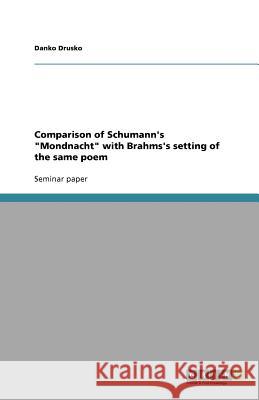 Comparison of Schumann's 