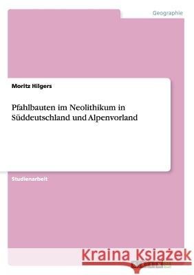 Pfahlbauten im Neolithikum in Süddeutschland und Alpenvorland Hilgers, Moritz 9783656173793 Grin Verlag