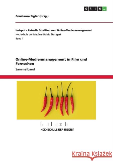Online-Medienmanagement in Film und Fernsehen Constanze Sigler 9783656328162