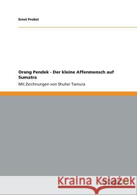 Orang Pendek - Der kleine Affenmensch auf Sumatra: Mit Zeichnungen von Shuhei Tamura Ernst Probst 9783656417637 Grin Publishing