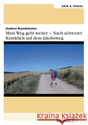 Mein Weg geht weiter - Nach schwerer Krankheit auf dem Jakobsweg Gudrun Brandstetter   9783656838845 Grin & Travel Verlag