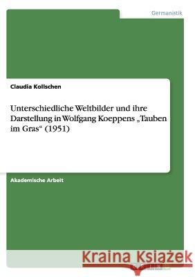 Unterschiedliche Weltbilder und ihre Darstellung in Wolfgang Koeppens 