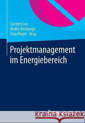 Projektmanagement Im Energiebereich Lau, Carsten 9783658002664 Springer Gabler