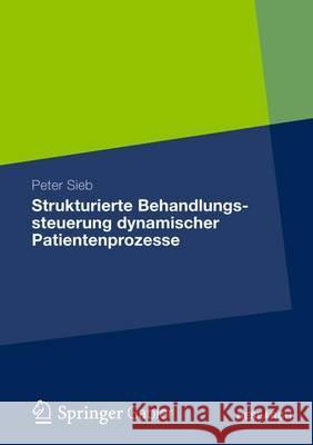 Strukturierte Behandlungssteuerung Dynamischer Patientenprozesse Peter Sieb 9783658006853 Springer Gabler