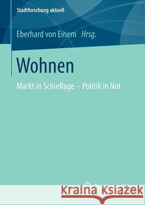 Wohnen Von Einem, Eberhard 9783658117566 Springer vs