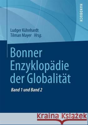 Bonner Enzyklopädie Der Globalität Kühnhardt, Ludger 9783658138189 Springer vs