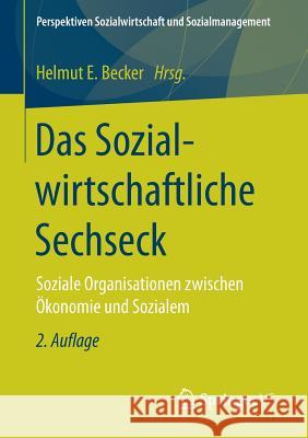 Das Sozialwirtschaftliche Sechseck: Soziale Organisationen Zwischen Ökonomie Und Sozialem Becker, Helmut E. 9783658149963 Springer vs