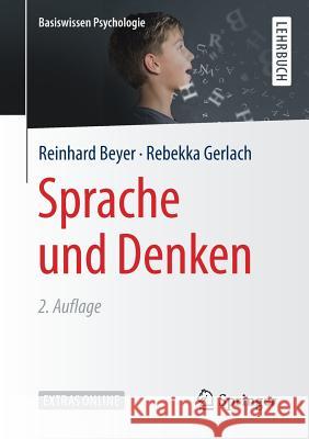 Sprache Und Denken Beyer, Reinhard 9783658174873 Springer