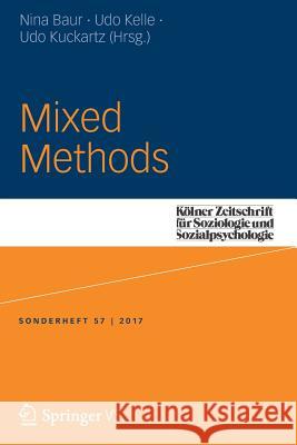 Mixed Methods  9783658198039 Springer VS
