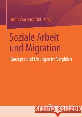 Soziale Arbeit Und Migration: Konzepte Und Lösungen Im Vergleich Wartenpfuhl, Birgit 9783658228286