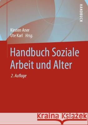 Handbuch Soziale Arbeit Und Alter Aner, Kirsten 9783658266233 Springer vs